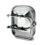 Porte rectangulaire inox