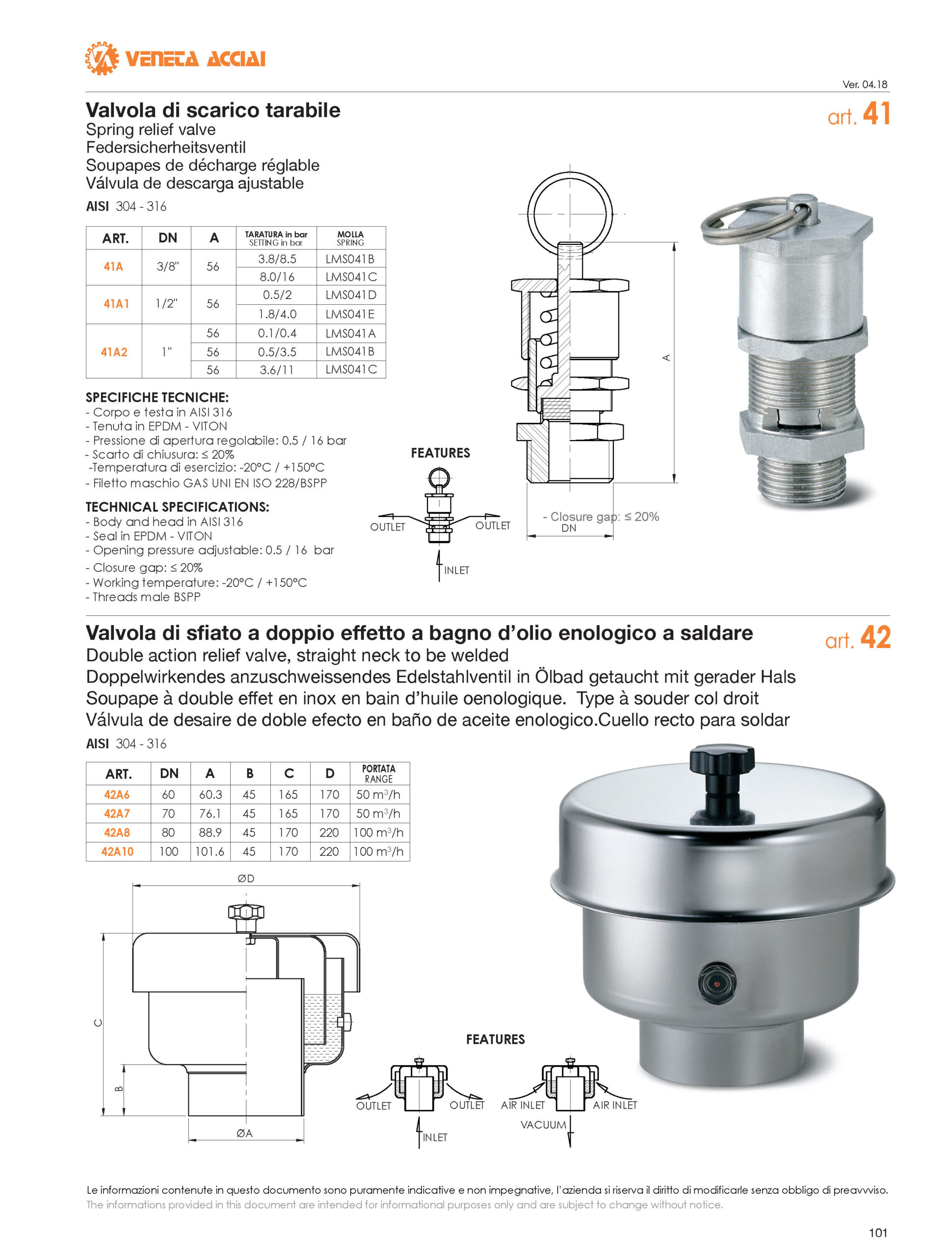 Soupape de décharge réglable